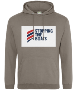 STOPPING THE BOATS RTC Unisex Hoodie - Image 37