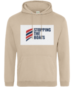 STOPPING THE BOATS RTC Unisex Hoodie - Image 33