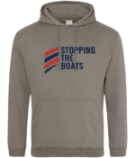 STOPPING THE BOATS RTC Unisex Hoodie - Image 16