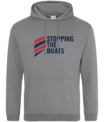 STOPPING THE BOATS RTC Unisex Hoodie - Image 23