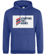 STOPPING THE BOATS RTC Unisex Hoodie - Image 74