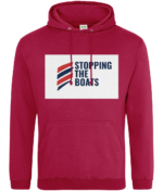 STOPPING THE BOATS RTC Unisex Hoodie - Image 18