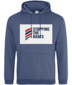 STOPPING THE BOATS RTC Unisex Hoodie - Image 99