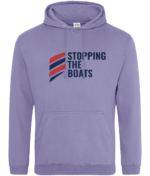 STOPPING THE BOATS RTC Unisex Hoodie - Image 4