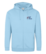 RAISE THE COLOURS Unisex Embroidered Zip Up Hoodie - Image 3